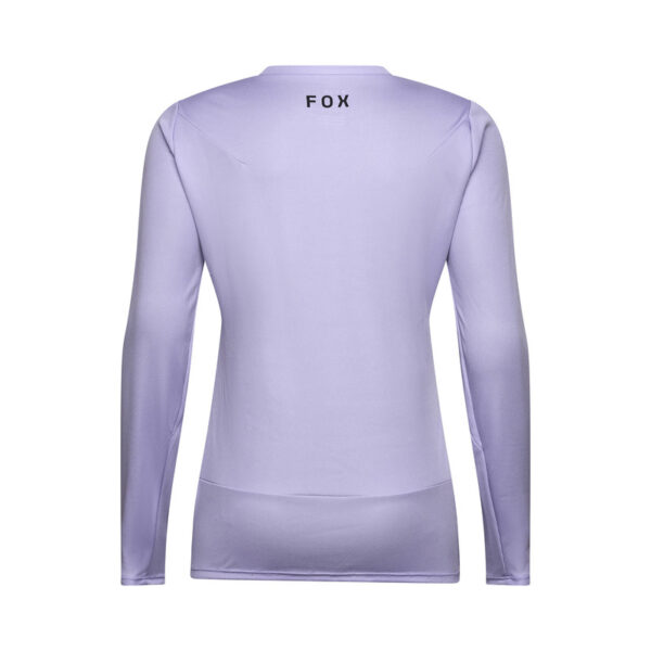 Koszulka rowerowa z długim rękawem FOX LADY RANGER HEAD LILAC - obrazek 2