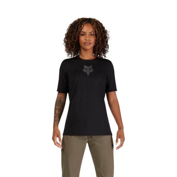 Koszulka rowerowa FOX LADY RANGER HEAD BLACK - obrazek 3