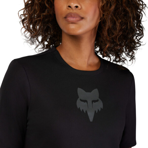 Koszulka rowerowa FOX LADY RANGER HEAD BLACK - obrazek 5