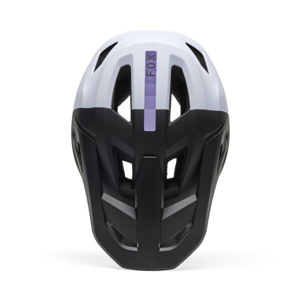 Kask rowerowy FOX JUNIOR RAMPAGE 5050 BLACK/WHITE - obrazek 4