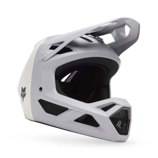 Kask rowerowy FOX JUNIOR RAMPAGE 5050 LIGHT GREY - obrazek 2