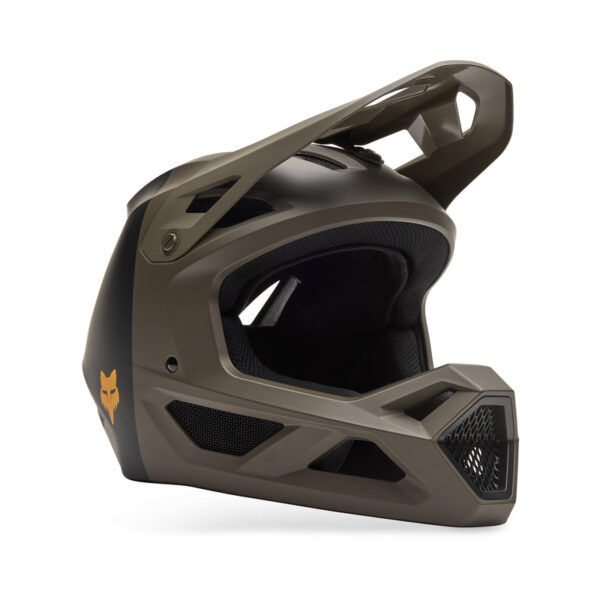 Kask rowerowy FOX JUNIOR RAMPAGE 5050 MILITARY - obrazek 2