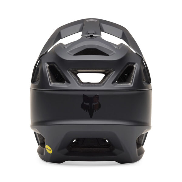 Kask rowerowy FOX JUNIOR PROFRAME MATTE BLACK - obrazek 4
