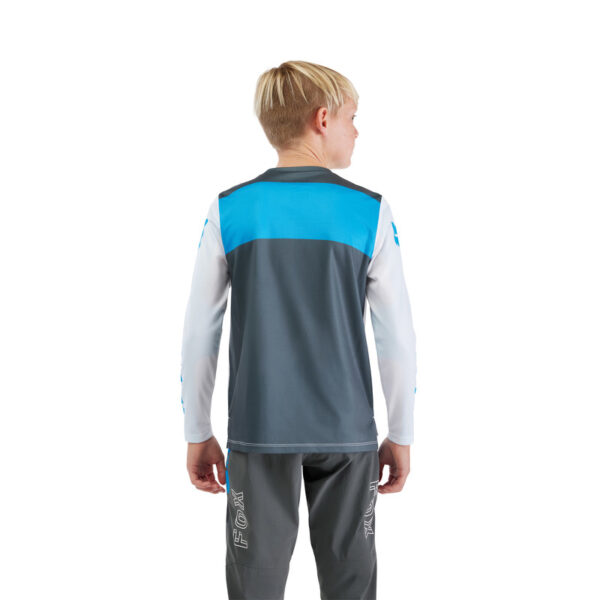 Koszulka rowerowa z długim rękawem FOX JUNIOR RANGER DIGI IMAGE WHITE - obrazek 4