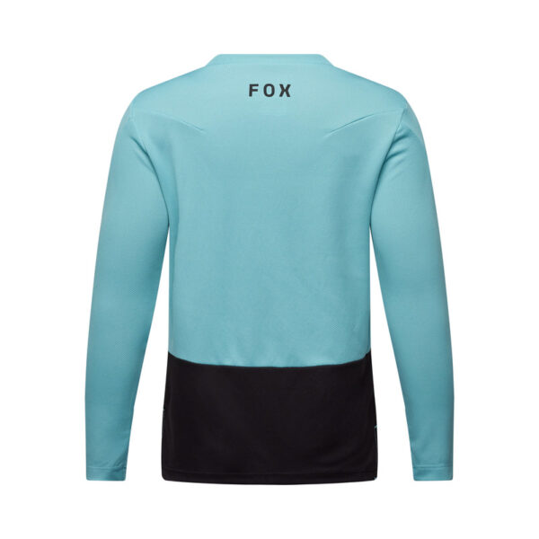 Koszulka rowerowa z długim rękawem FOX JUNIOR RANGER HEAD VINTAGE WASH - obrazek 2