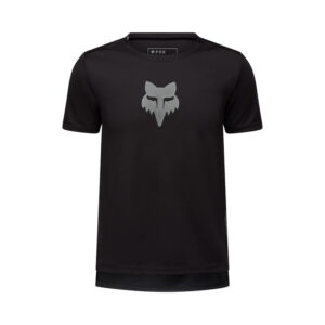 Koszulka rowerowa FOX JUNIOR RANGER HEAD BLACK