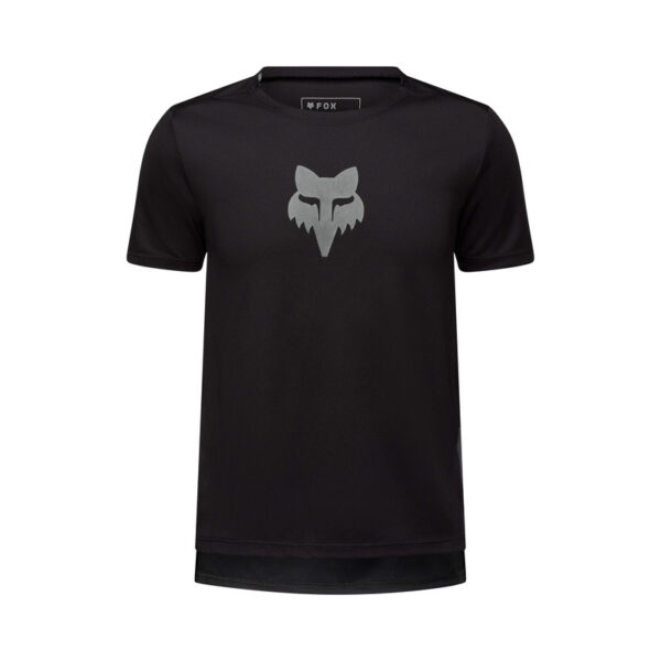Koszulka rowerowa FOX JUNIOR RANGER HEAD BLACK