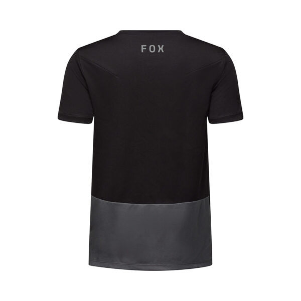 Koszulka rowerowa FOX JUNIOR RANGER HEAD BLACK - obrazek 2