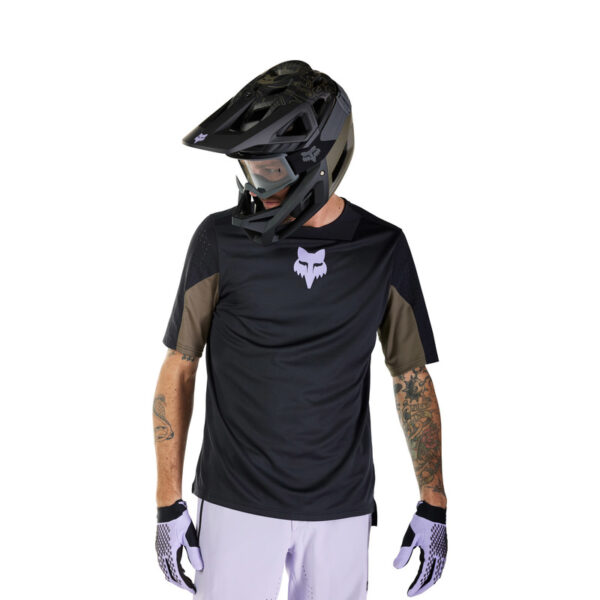 Koszulka rowerowa FOX DEFEND PARK BLACK - obrazek 5