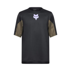 Koszulka rowerowa FOX JUNIOR DEFEND PARK BLACK