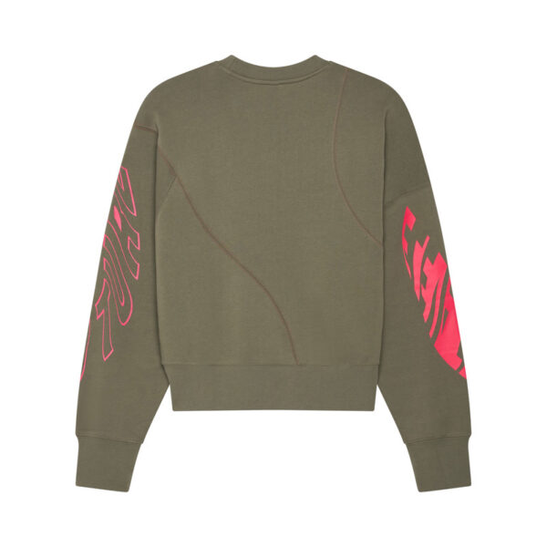 Bluza FOX LADY CREW ELEVATED OVERSIZED ADOBE - obrazek 2