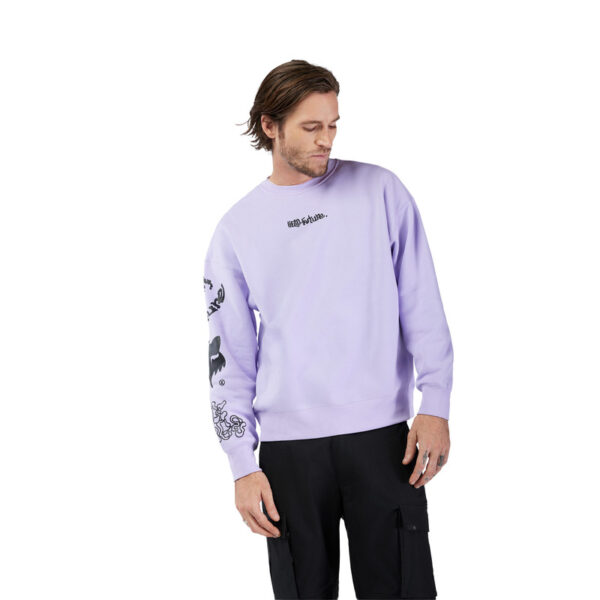 Bluza FOX HELLO FUTURE OVERSIZED CREW LILAC - obrazek 3
