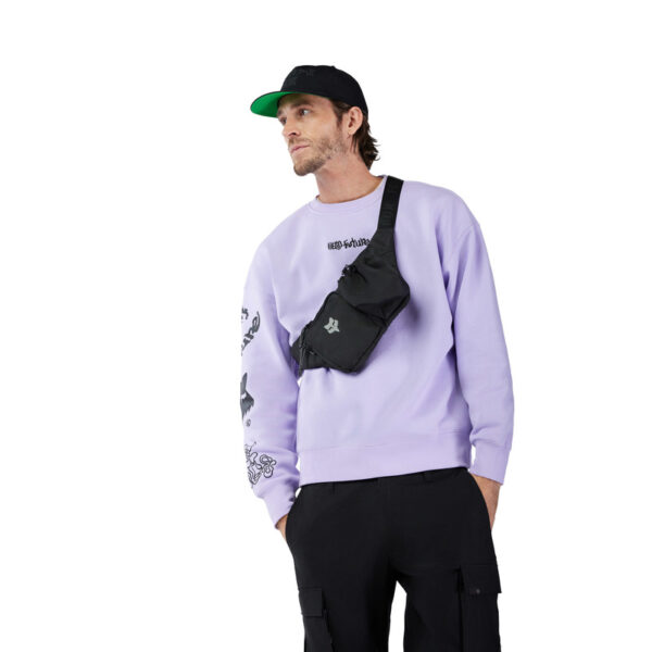 Bluza FOX HELLO FUTURE OVERSIZED CREW LILAC - obrazek 7
