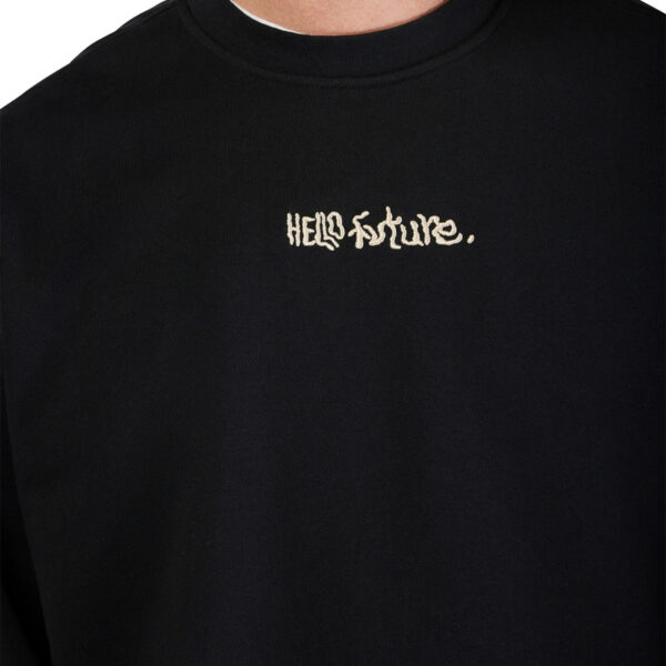 Bluza FOX HELLO FUTURE OVERSIZED CREW BLACK - obrazek 5