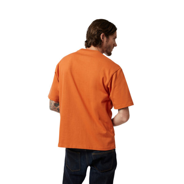 T-shirt FOX WORDMARK OVERSIZED CHOCOLATE - obrazek 4