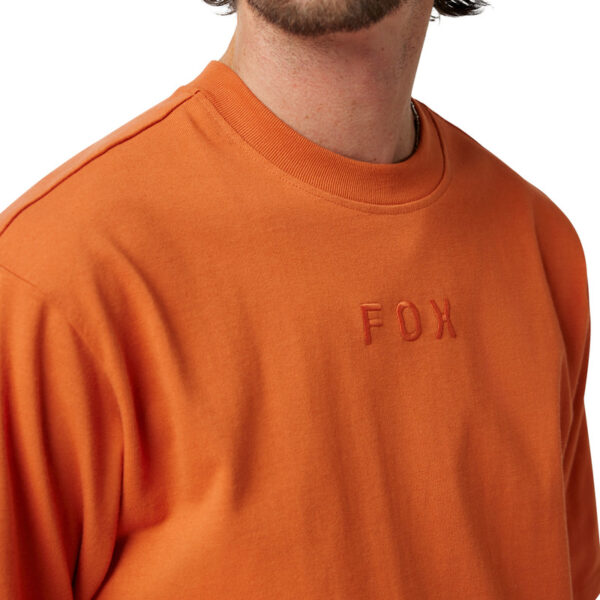 T-shirt FOX WORDMARK OVERSIZED CHOCOLATE - obrazek 5