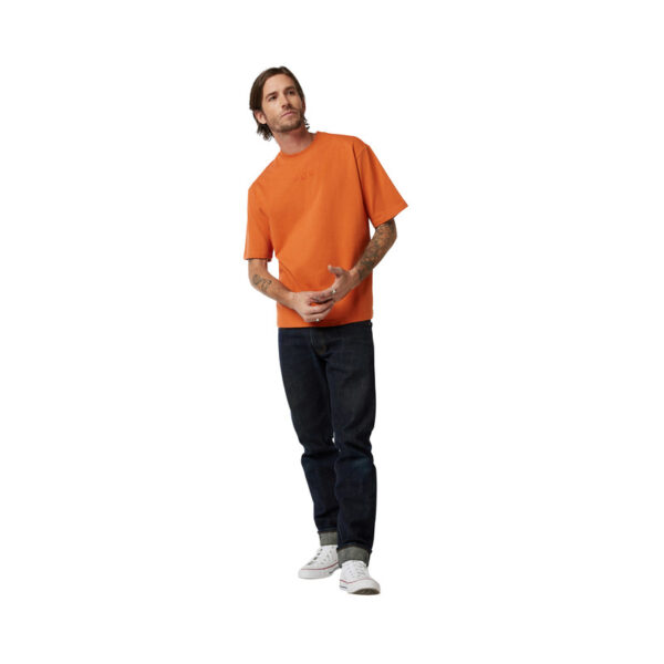 T-shirt FOX WORDMARK OVERSIZED CHOCOLATE - obrazek 6
