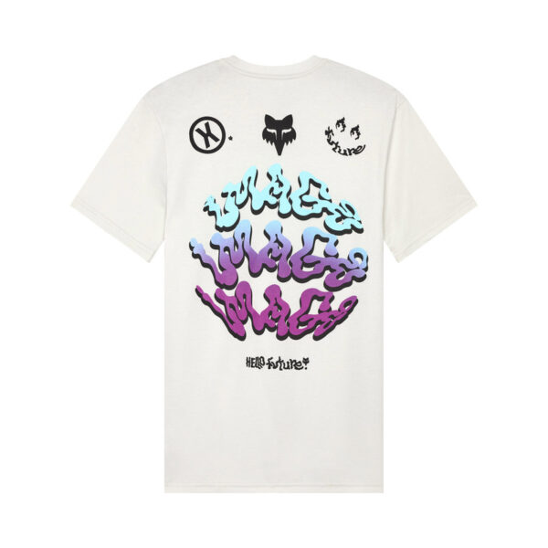 T-shirt FOX FUTURE PREM LIGHT GREY - obrazek 4