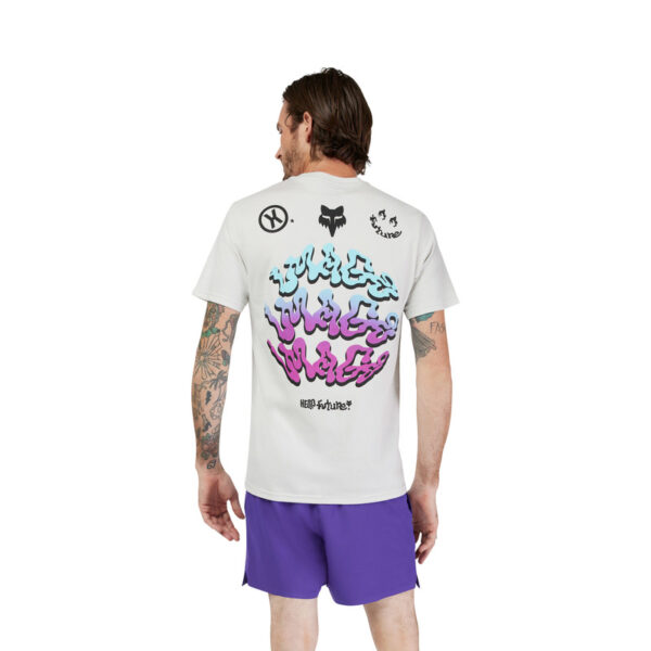 T-shirt FOX FUTURE PREM LIGHT GREY - obrazek 8