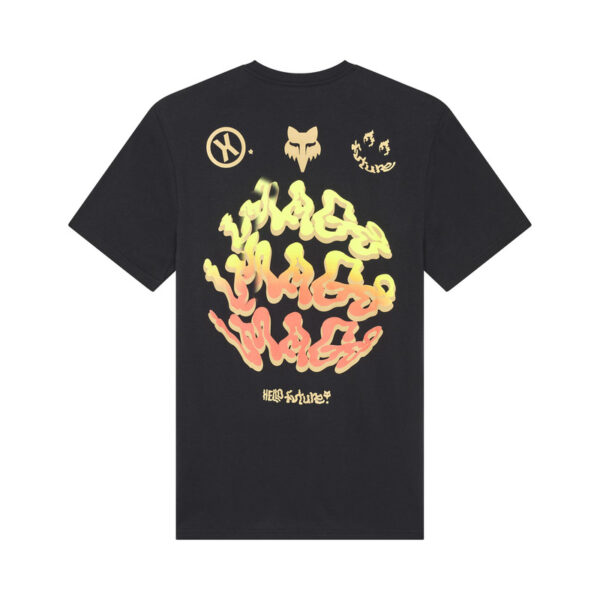 T-shirt FOX FUTURE PREM BLACK - obrazek 2