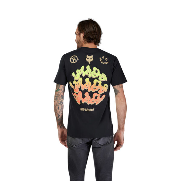 T-shirt FOX FUTURE PREM BLACK - obrazek 4