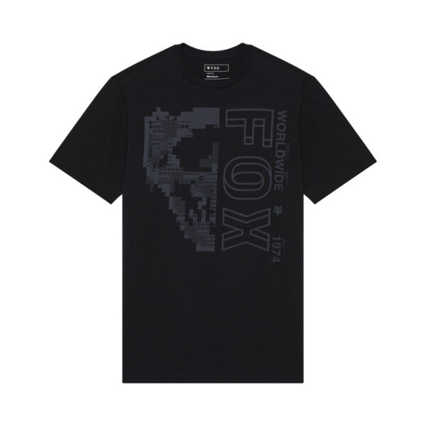 T-shirt FOX IMAGE SKULL PREM BLACK
