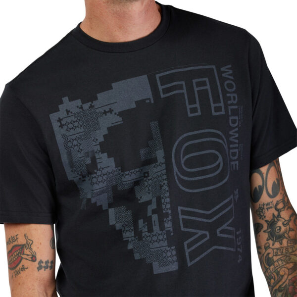 T-shirt FOX IMAGE SKULL PREM BLACK - obrazek 5