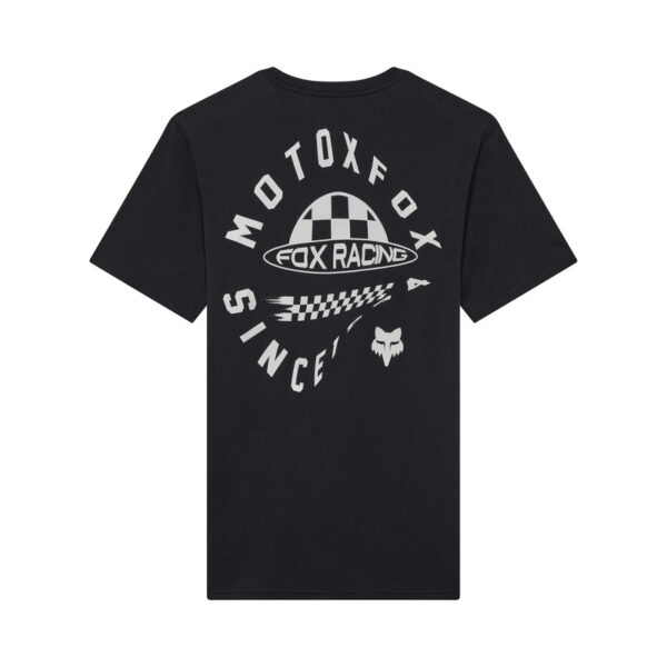 T-shirt FOX PLANET MOTO PREM BLACK - obrazek 2