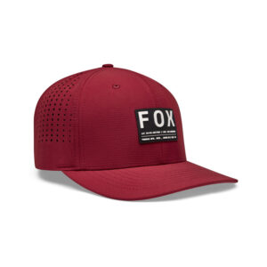 Czapka z daszkiem FOX NON STOP TECH FLEXFIT RUST