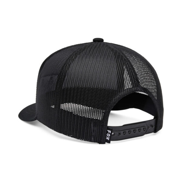 Czapka z daszkiem FOX IMAGE TRUCKER BLACK - obrazek 2