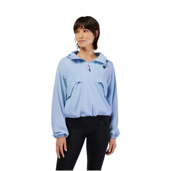 Bluza z kapturem FOX LADY SURVIVALIST WINDBREAKER CASHMERE BLUE - obrazek 3