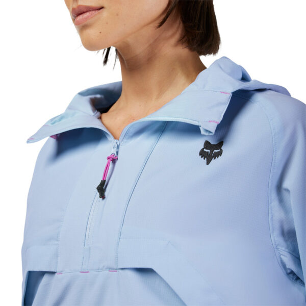 Bluza z kapturem FOX LADY SURVIVALIST WINDBREAKER CASHMERE BLUE - obrazek 5