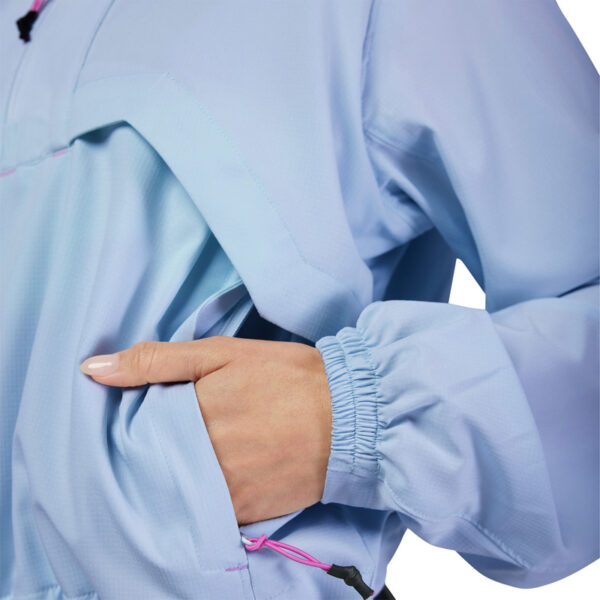 Bluza z kapturem FOX LADY SURVIVALIST WINDBREAKER CASHMERE BLUE - obrazek 6