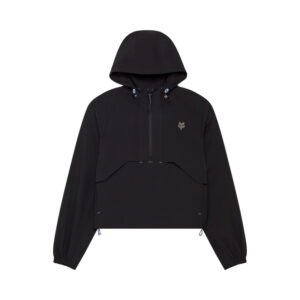 Bluza z kapturem FOX LADY SURVIVALIST WINDBREAKER BLACK/BLACK