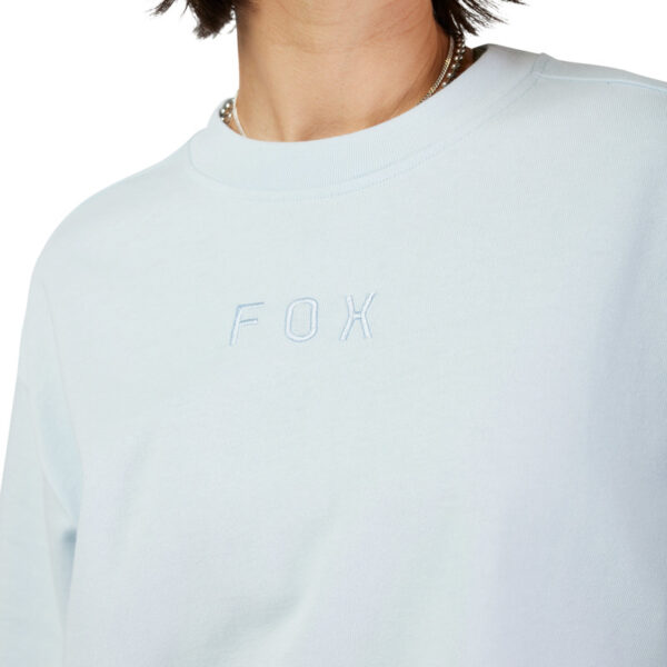T-shirt FOX LADY WORDMARK OS PALE BLUE - obrazek 5