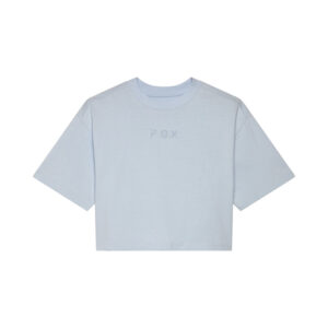 T-shirt FOX LADY WORDMARK OS CROP PALE BLUE