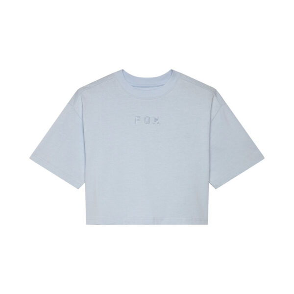 T-shirt FOX LADY WORDMARK OS CROP PALE BLUE
