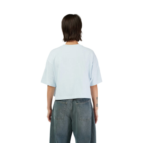 T-shirt FOX LADY WORDMARK OS CROP PALE BLUE - obrazek 4