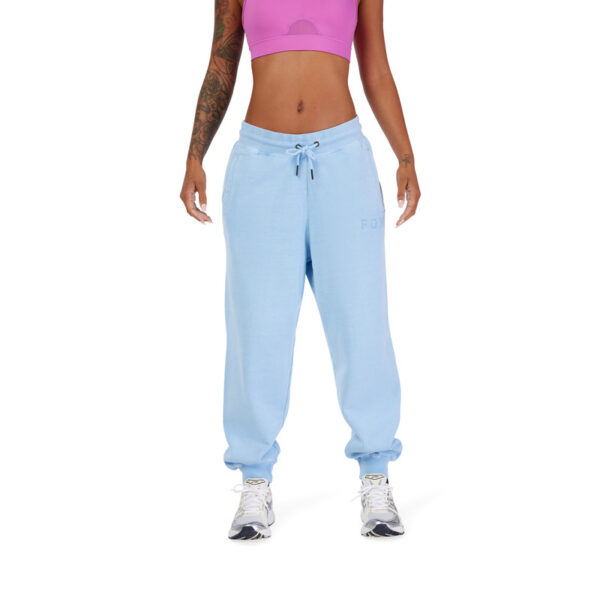 Spodnie FOX LADY WORDMARK FLEECE JOGGER CASHMERE BLUE - obrazek 5