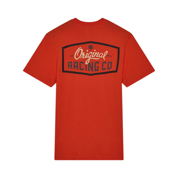 T-shirt FOX ORIGINAL PREM BLOOD ORANGE - obrazek 2