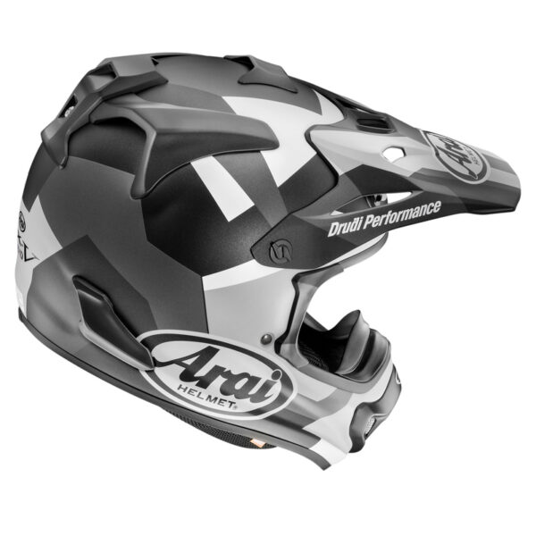 Kask ARAI MX-V EVO BLOCK BLACK XS - obrazek 2