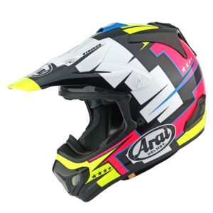 Kask ARAI MX-V EVO BATTLE YELLOW XS