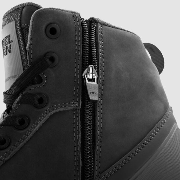 Buty skórzane REBELHORN SPIKE WP BLACK - obrazek 4