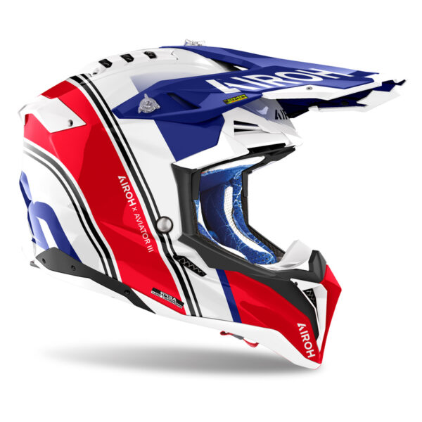 Kask AIROH AVIATOR 3 HIMA RED GLOSS - obrazek 2