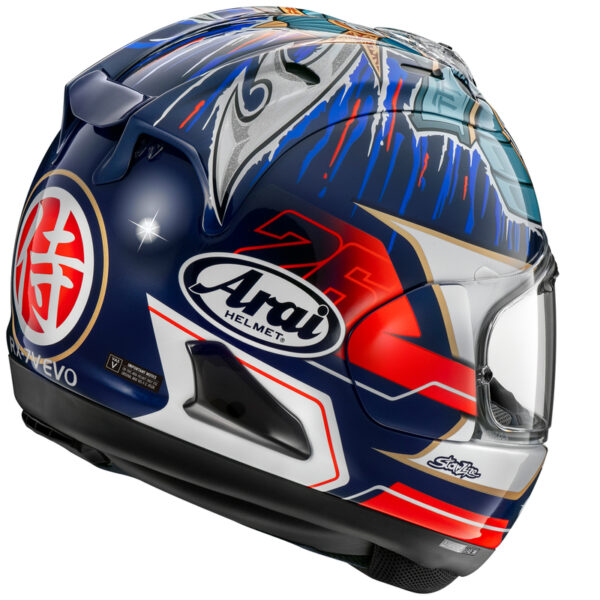 Kask ARAI RX-7V EVO PEDROSA SHOGUN - obrazek 2