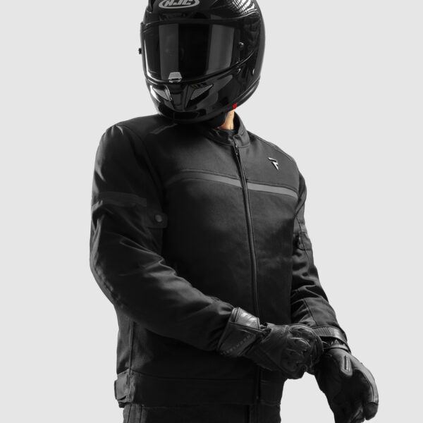 Kurtka tekstylna REBELHORN ECHO BLACK - obrazek 4