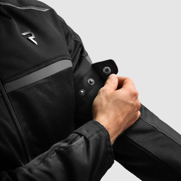 Kurtka tekstylna REBELHORN ECHO BLACK - obrazek 7