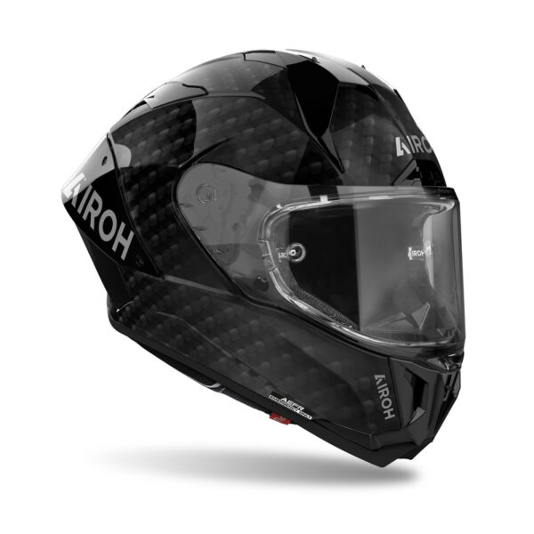 Kask AIROH GP800 FIM CARBON GLOSS BLACK - obrazek 2