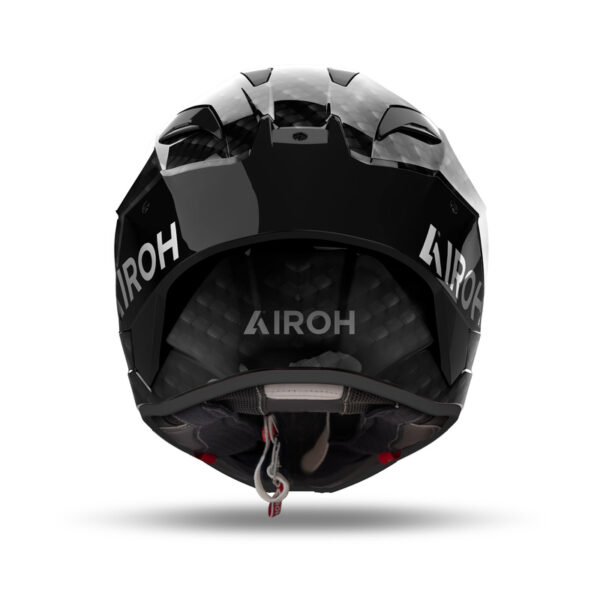 Kask AIROH GP800 FIM CARBON GLOSS BLACK - obrazek 3