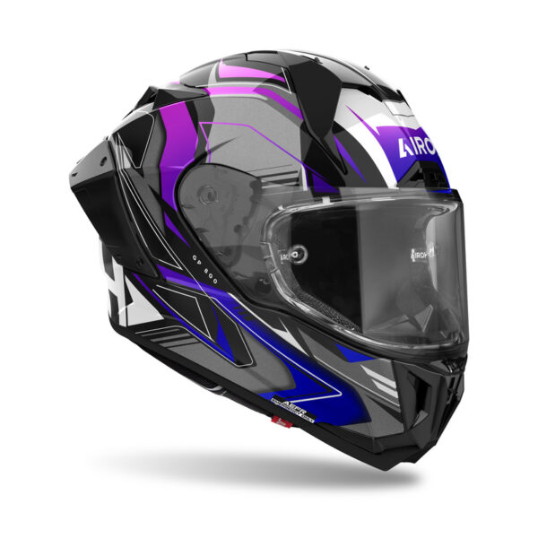 Kask AIROH GP800 MUST BLUE GLOSS - obrazek 2